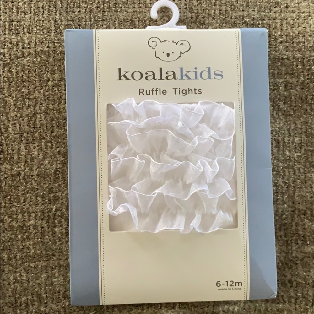 Koala Kids ruffle tights 6-12 months